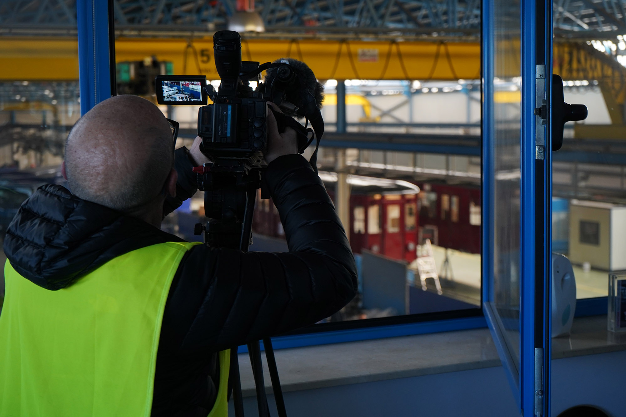 Televisión Española visits the facilities of TSD in Herencia